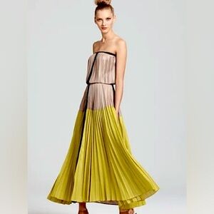 BCBGMAXAZRIA Strapless Gown